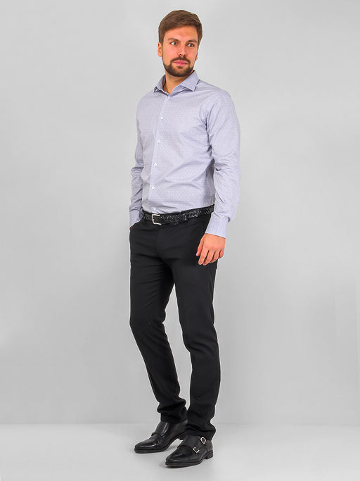 Сорочка мужская длинный рукав GREG 333/191/8119/Z  фото 5