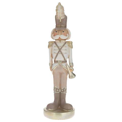 Фигурка декоративная "Солдатик", L6,5 W6,5 H22,5 см, 2в.