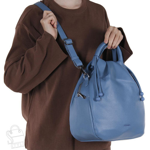 Рюкзак женский 69091-3 blue Velina Fabbiano-Safenta/30 в Новосибирске