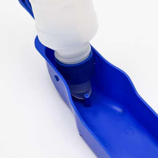 Поилка прогулочная 250 мл, синяя - Пижон фото 3