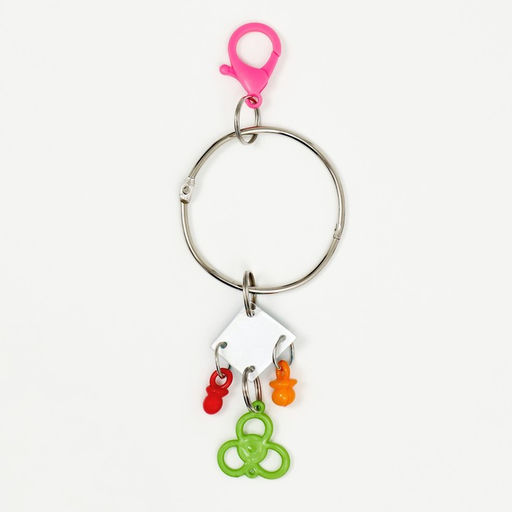 Игрушка - зеркало для птиц с колокольчиком и обручем, 27 х 7 см - Пижон фото 2