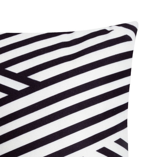 Наволочка декоративная Этель Геометрия Полосы 40х40 см, велюр  фото 2