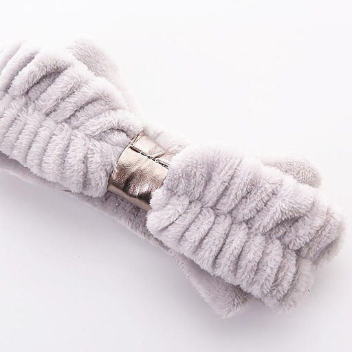 Плюшевая повязка для волос OMG ,цвет сиреневый . - Family фото 3