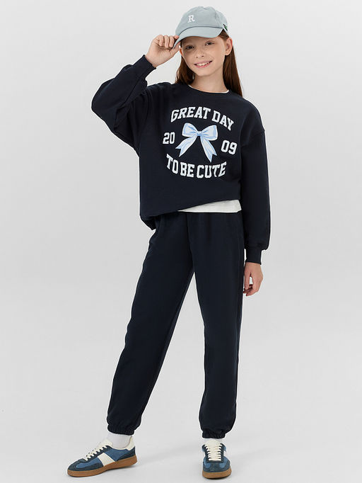 Комплект для девочек синий - Mark formelle фото 9