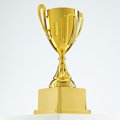 Кубок 092, зол., подставка пластик, 19,4 х 10,5 х 7,8 см - Командор фото 3