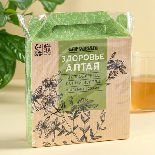 Набор Здоровье Алтая: природные бальзамы, 2 шт. х 250 мл. - Simaland фото 5