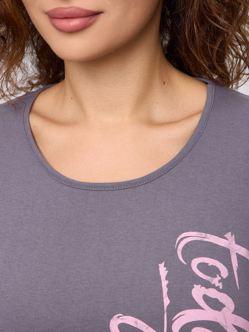 Пижама женская из кулирки Today серый - Амадэль фото 14