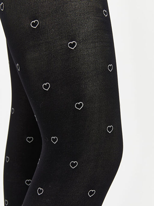 Desenli K?z ?ocuk ?nce K?lotlu ?orap 2li