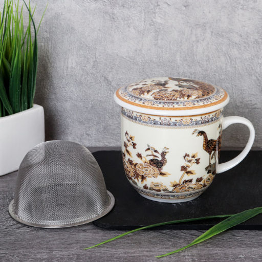 Кружка для заваривания чая с ситом / HS-11.1 /уп 48/ - Галеонтрейд фото 2