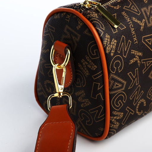 Сумка кросс-боди на молнии, цвет коричневый - Simaland фото 6