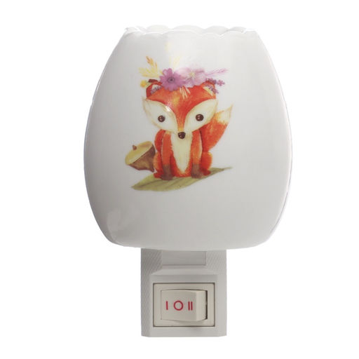 Светильник «Лисичка» 1×7 Вт Е11 белый 6×7×12 см