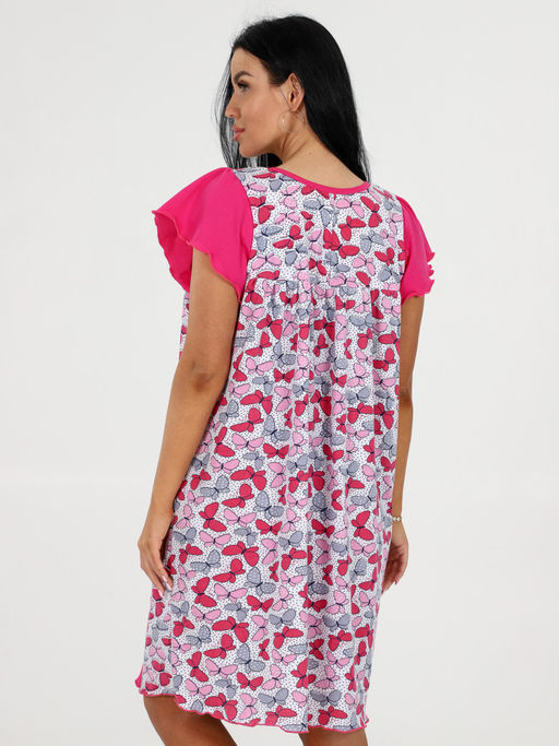 433-С СОРОЧКА ЖЕНСКАЯ (Бабочки) - А-дина фото 5