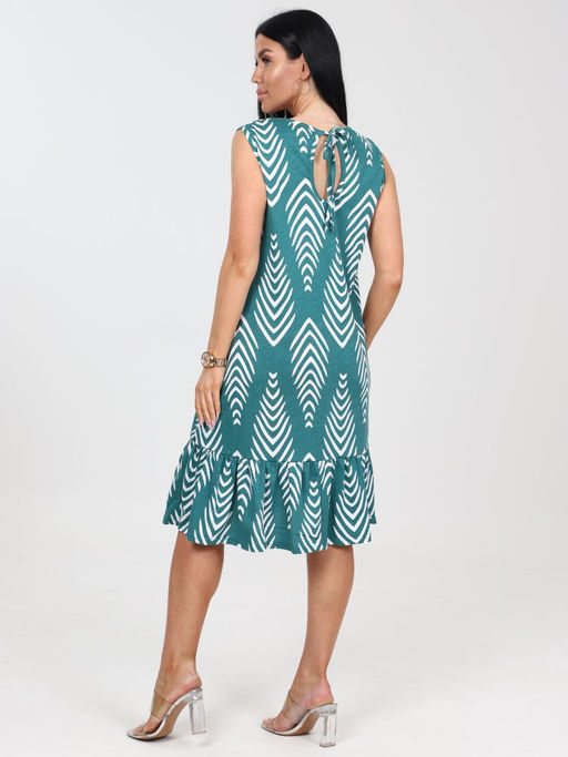 НИКА ПЛАТЬЕ ЖЕНСКОЕ (Зелёный) - А-дина фото 2