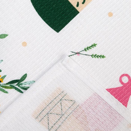 Набор кухонных полотенец Доляна Garden life 35х60см-7шт, 100% хлопок  фото 11