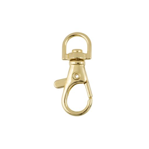Фурнитура сумочная металл Gamma GH 100/09/10 Карабин 9 мм 10 шт. №30 под золото