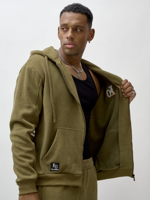 ФЛИС с НАЧЕСОМ, Спортивный костюм мужской демисезонный