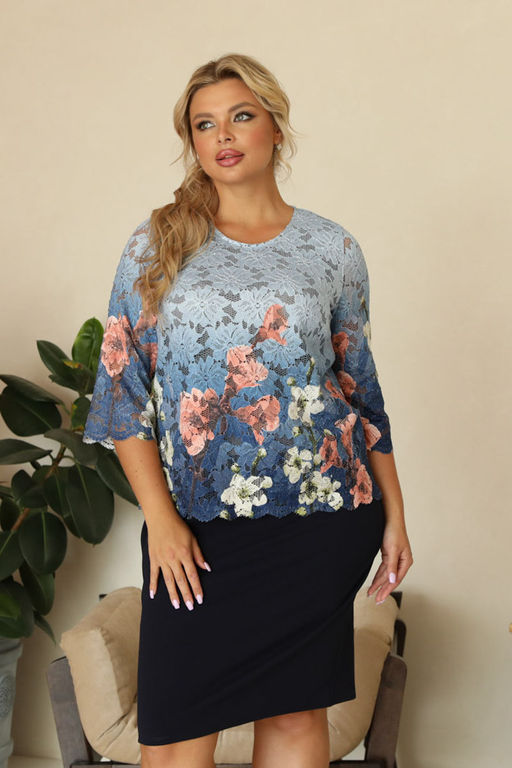 Платье П4-4245/3 - Wisell фото 8