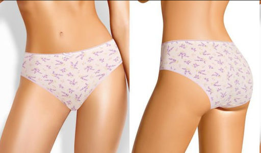 C1161/1 Трусы женские Люпины (ЧЗ)