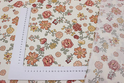 Сатин Флорет, ш.1.6м, хлопок-100%, 110гр/м.кв - Купава фото 2