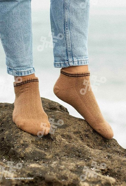 Носки спортивные из монгольской шерсти (арт. 01110) - Тод оймс ххк фото 4