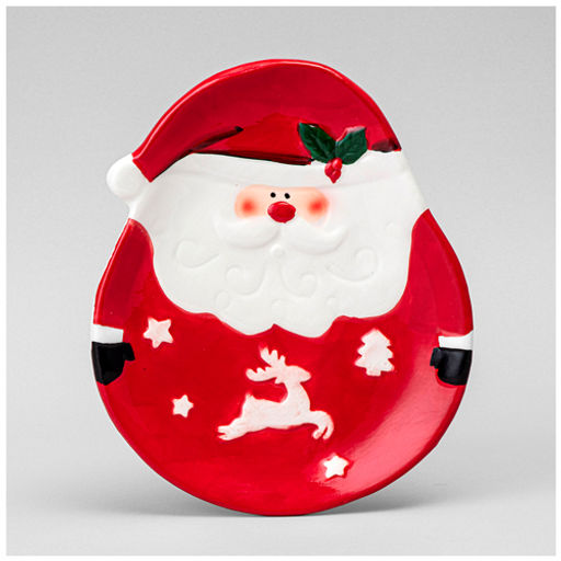 Тарелка десертная коллекция "Christmas holidays" 20,5*17*2,5 см 230-505 #НовыйГод /АРТИ-М/