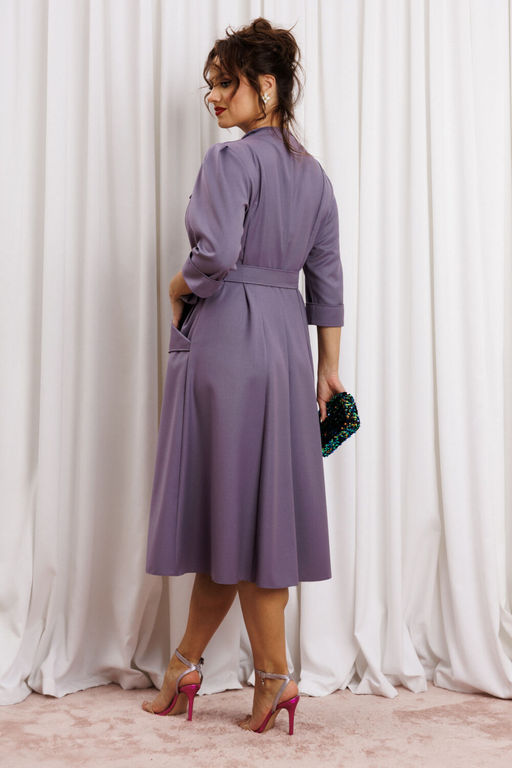 Платье Anastasia 1318 фиалковый фото 3