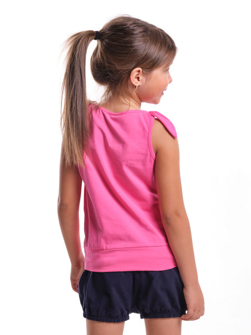 Футболка-топ UD 0359 голубой/белый кант - Mini maxi фото 24