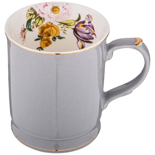 КРУЖКА LEFARD ВРЕМЕНА ГОДА 420 МЛ СЕРАЯ  фото 4