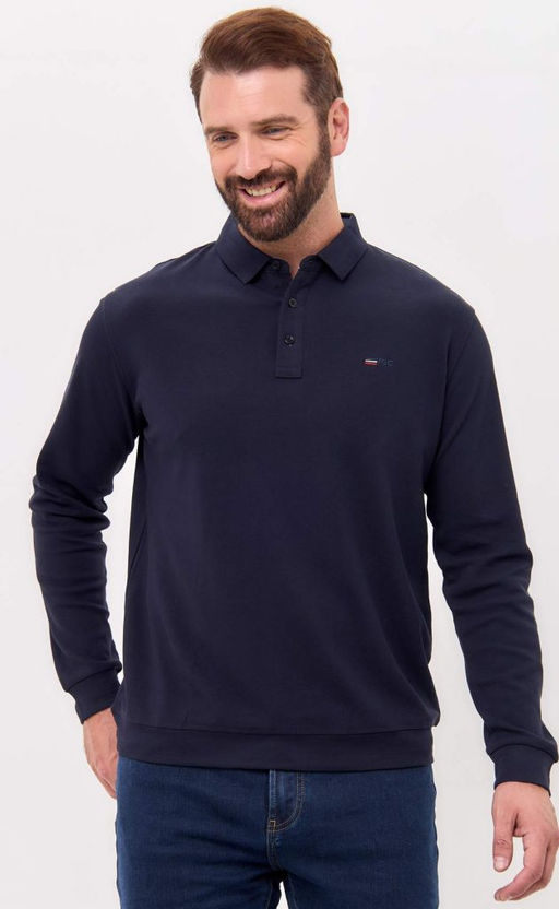 Поло д/р F421-07-7021 d.blue - Fine joyce фото 8