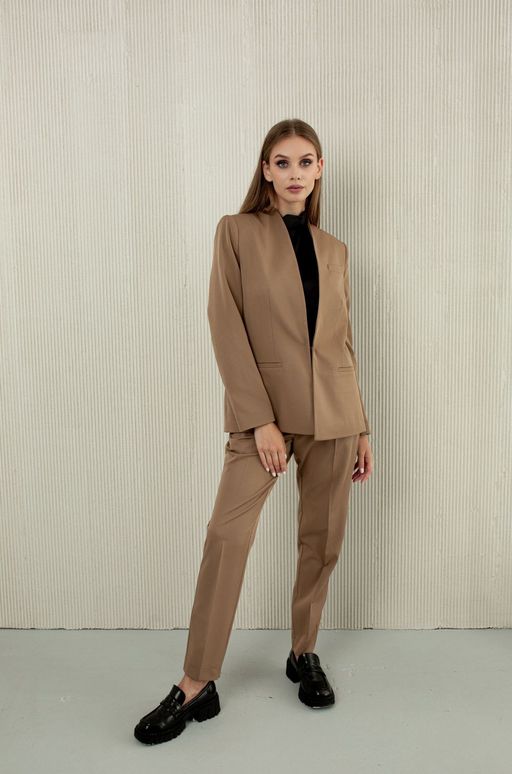 Брюки AURA 4062-170 бежевый  фото 2