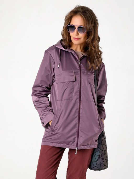 23137 Ветровка фиолетовый - Dizzyway фото 2