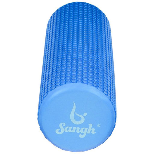 Ролик массажный Sangh, 45×15 см, цвет синий