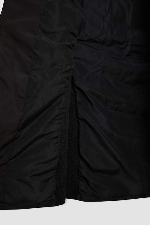 Водоотталкивающий надувной жилет с капюшоном DeFactoFit для спортсменов узкого кроя  фото 9