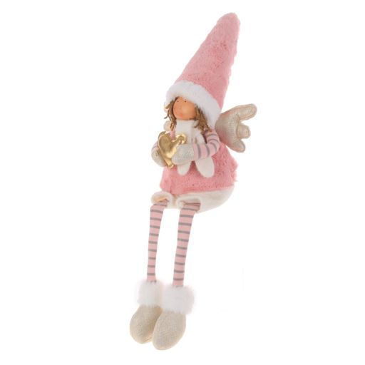 Игрушка набивная "Ангел", L24 W14 H50 см, 2в.
