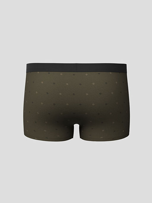 Standart Kal?p Pamuklu Esnek Erkek Boxer