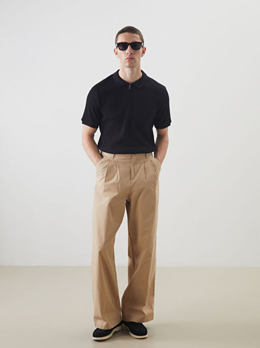 Polo Yaka Erkek Dokulu Ti??rt