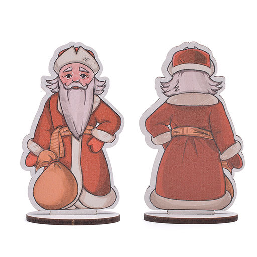 Игровой набор "Детский сад" (дерево) крафтовая коробка