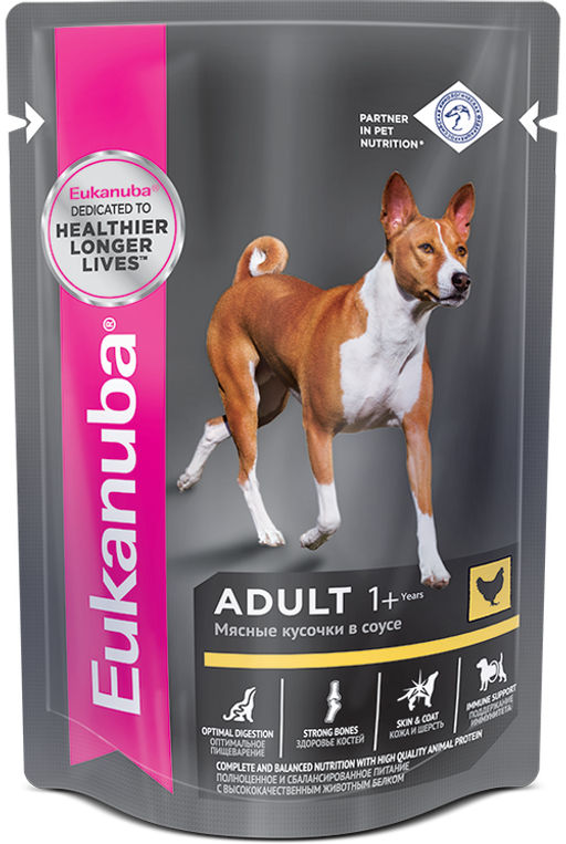 Упаковка 24шт для сайта Паучи для собак из курицы в соусе 12080010R0/12080010R1