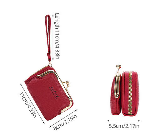 Кошелек W-N8630-Red - Ferro фото 2