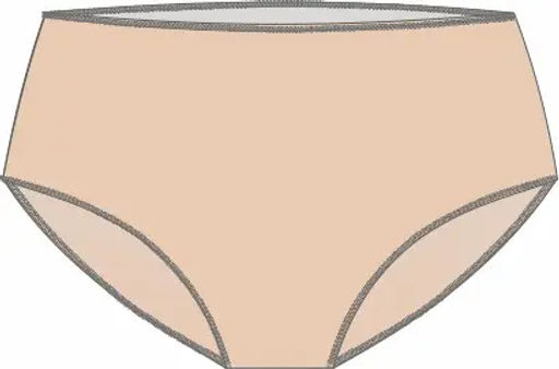 ALMANDO MELADO Трусы женские "maxi slip" База Цвет:бежевый
