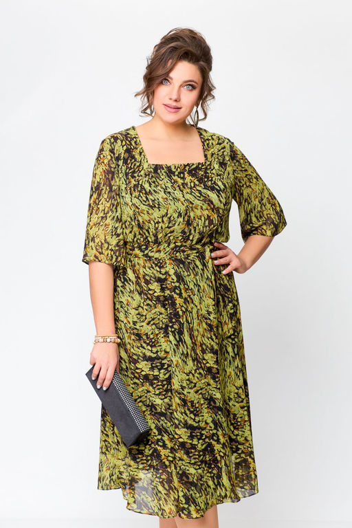 Блуза Swallow 803.2 черный+серебряный узор фото 1029