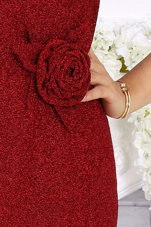 Платье Ninele 7524 красный  фото 7