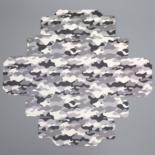 Цена за 2 шт. Коробка подарочная складная, упаковка, «Хаки», 20×15×8 см