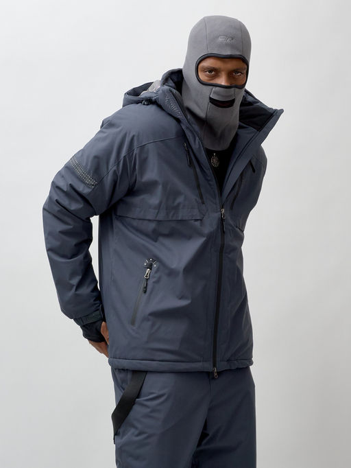 Горнолыжный костюм мужской зимний темно-серого цвета 3710TC - Mtforce фото 13