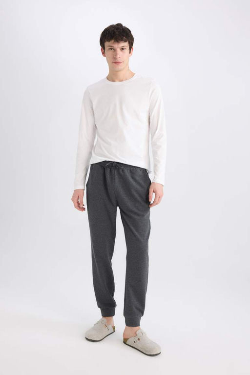 Regular Fit Cepli Beli Bagc?kl? Pijama Alt? - Defacto фото 3