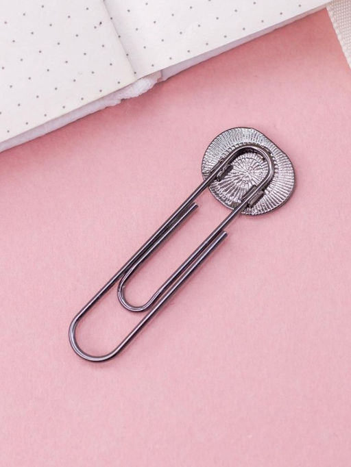 Закладка - скрепка "Marmalade", light-blue