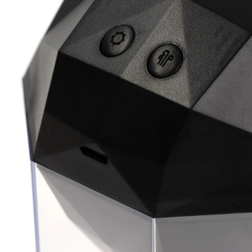 Увлажнитель воздуха Luazon HM-12 «Волк», ультразвуковой, 650 мл, 2 Вт, погружной, USB, чёрный