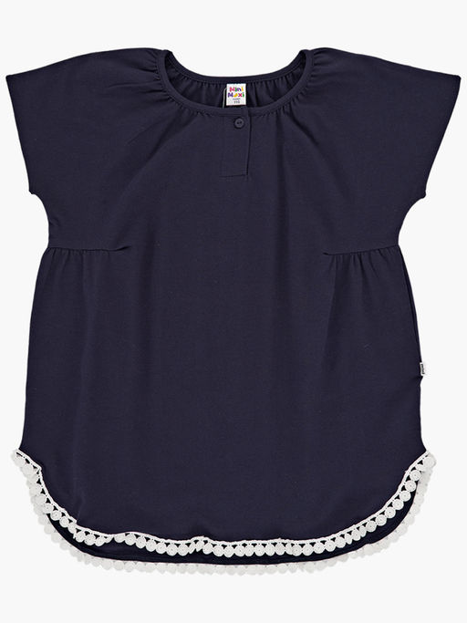 Комплект для девочки детский сад с лосинами UD 1358/4003 т.синий/малиновый - Mini maxi фото 9