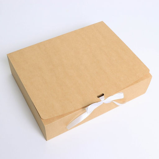 Коробка складная крафтовая 30.7 х 24.3 х 7.9 см - Дарите счастье фото 3