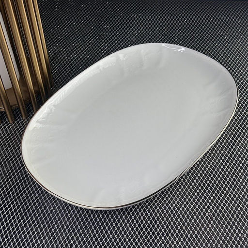 226-178 Блюдо 35см MARIA GOLD в под.уп.(х12)Фарфор - Lenardi фото 3